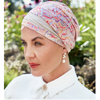 Shakti Style Turban Energetic Flowers