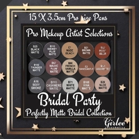 Bridal Party Pre-Selected Magnetic Palette Collection
