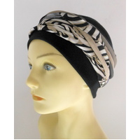 Boho Zebra Designer Headband