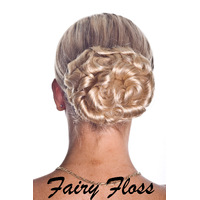 Fairy Floss Honeybun Curly Bun Hairpiece