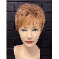 Kendall Short Layered Wavy Wig Light Ginger Colour
