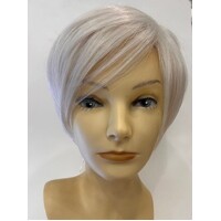 Trixie Cute Short Asymmetrical Wig in Stunning Snow 