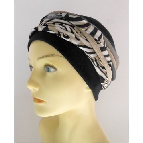 Boho Zebra Designer Headband