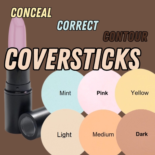 Coversticks Correct, Conceal, Contour Easy Application Stick